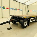 Fruehauf  Tri Axle Flatbed Drawbar Trailer - thumbnail