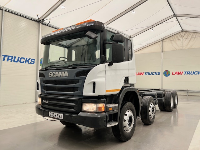 Scania P400 8×4 Day Cab Chassis