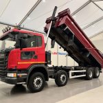 Scania G410 8×4 Rest Cab Steel Tipper - thumbnail