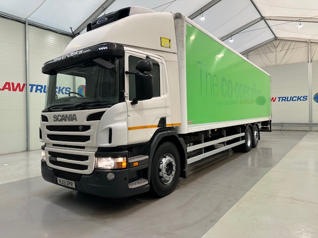 Scania P280 6×2 Rear Lift Day Cab Fridge Box Manual