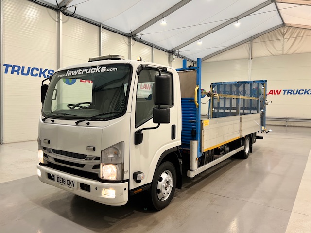 Isuzu N75 190 Day Cab Dropside Beavertail