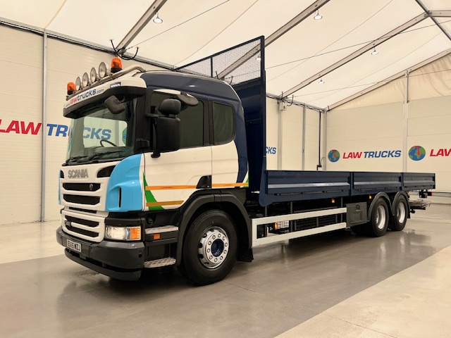 Scania P320 6×2 10 Tyre Sleeper Cab Dropside