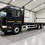 Scania P94 300 6×2 10 Tyre Rear Lift Flatbed - thumbnail