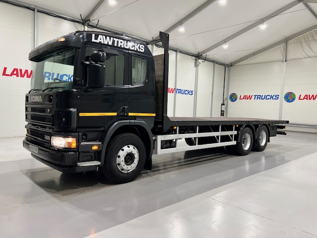Scania P94 300 6×2 10 Tyre Rear Lift Flatbed