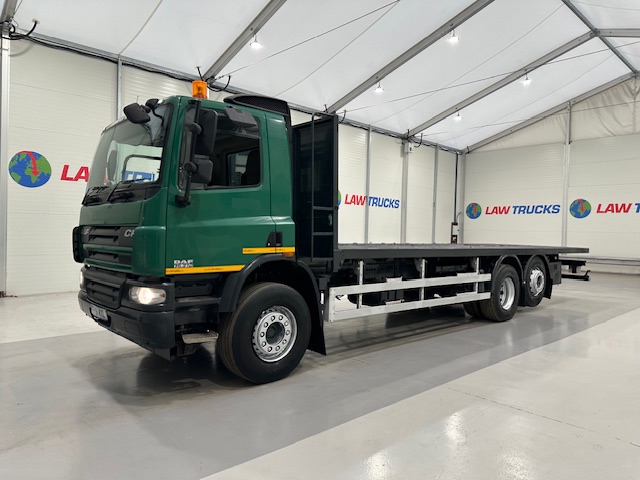 DAF CF75 310 6×2 Rear Lift Flatbed