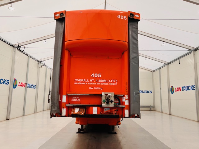 Don Bur Tri Axle 4.2m Curtainsider Trailer