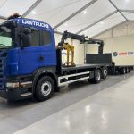 Scania R420 6×2 Rear Lift Brick Grab Drawbar - thumbnail