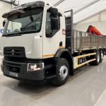 Renault C320 6×2 Day Cab Dropside with Crane - thumbnail