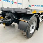 Fruehauf  Tri Axle Flatbed Drawbar Trailer - thumbnail
