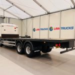 Scania R420 10 Tyre Rear Lift Flatbed - thumbnail