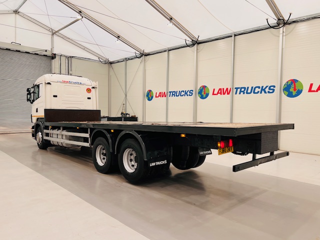 Scania R420 10 Tyre Rear Lift Flatbed