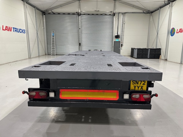 Weightlifter Tri Axle Flatbed Drawbar Trailer