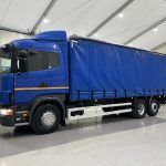 Scania 114 340 6×2 Rear Lift Sleeper Cab Curtainsider - thumbnail