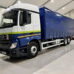 Mercedes Actros 2530 6×2 Sleeper Cab Curtainsider - thumbnail