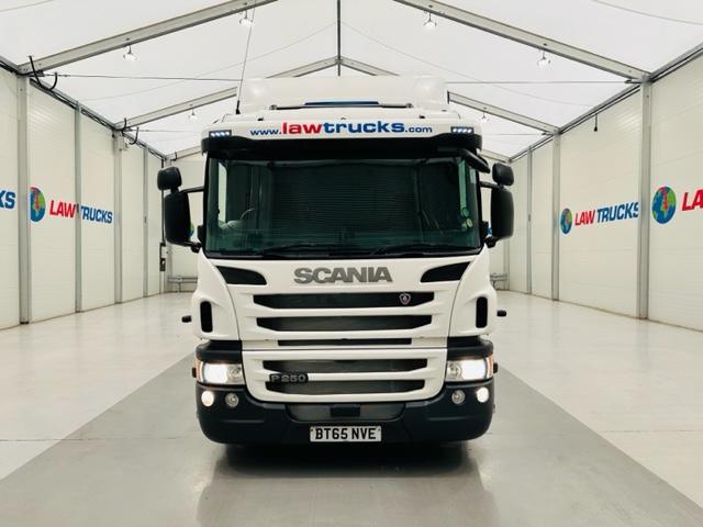 Scania P250 4×2 Sleeper Cab Box Van Manual