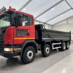 Scania G410 8×4 Sleeper Cab Steel Tipper - thumbnail