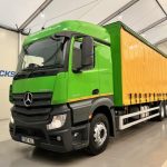 Mercedes Actros 2536 6×2 Sleeper Cab Curtainsider - thumbnail