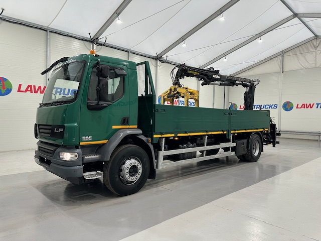 DAF LF55 220 Day Cab Dropside Crane