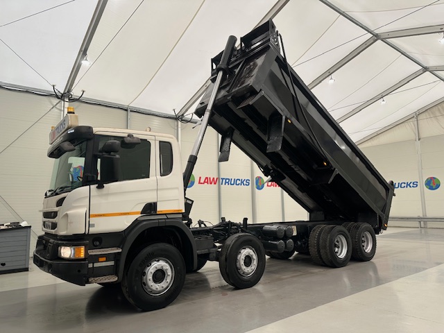 Scania P360 8×4 Rest Cab Steel Tipper