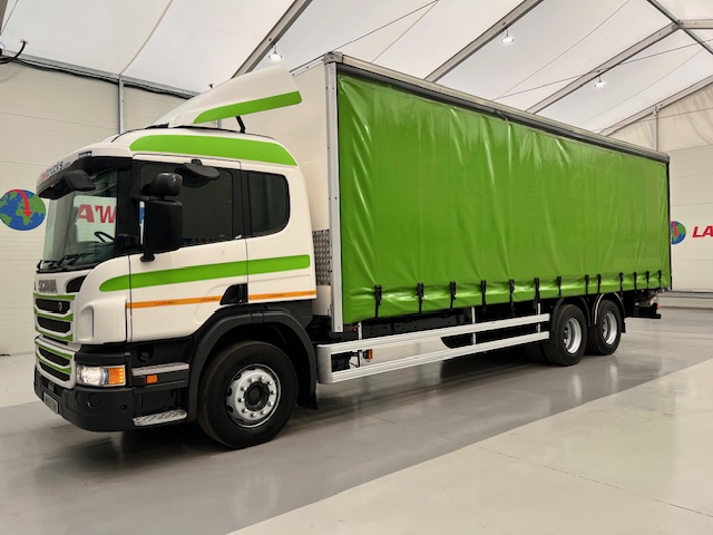Scania P280 6×2 10 Tyre Rear Lift Curtainsider