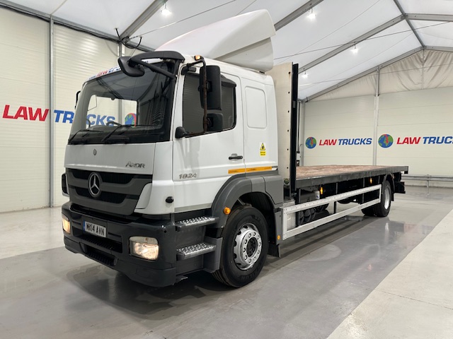 Mercedes Axor 1824 Sleeper Cab Flatbed