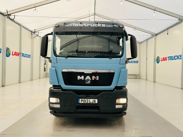 MAN TGS 26.360 6×2 Sleeper Cab Box Van