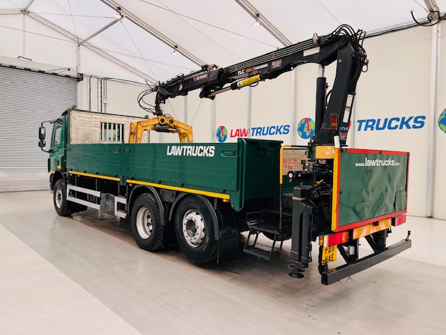 DAF CF75 310 Rear Lift Day Cab Dropside Brick Grab