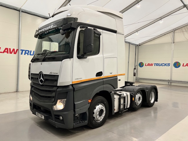 Mercedes Actros 2545 6×2 Midlift Tractor Unit