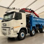 Volvo FM 460 8×4 Steel Tipper Grab - thumbnail