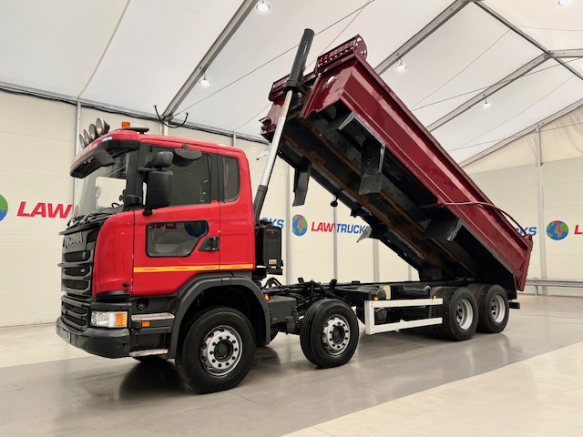 Scania G410 8×4 Rest Cab Steel Tipper