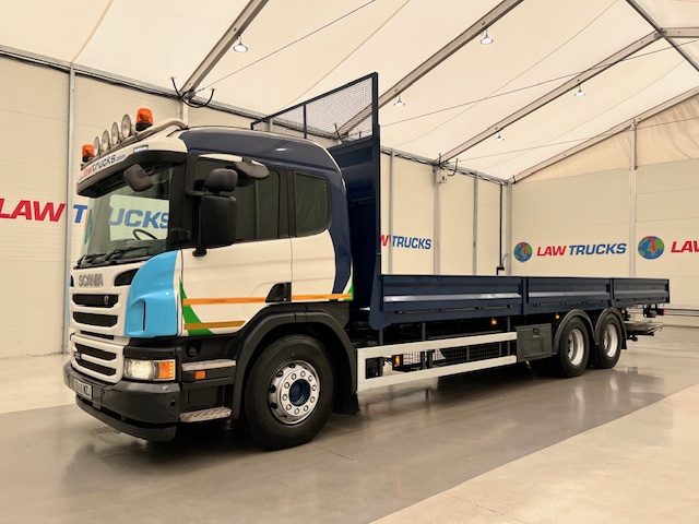 Scania P320 6×2 10 Tyre Sleeper Cab Dropside