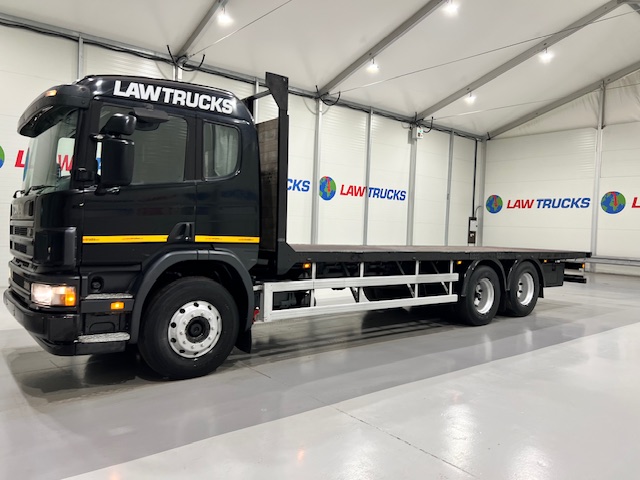 Scania P94 300 6×2 10 Tyre Rear Lift Flatbed