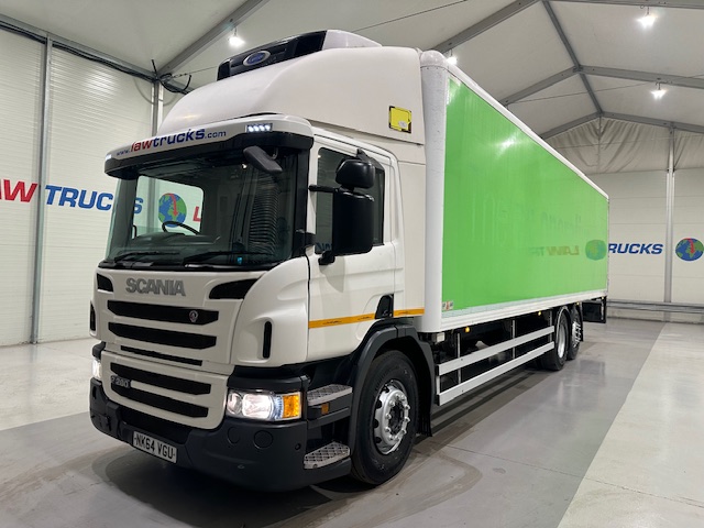 Scania P280 6×2 Rear Lift Day Cab Fridge Box