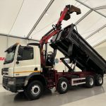 DAF CF85 410 8×4 Day Cab Steel Tipper Grab - thumbnail