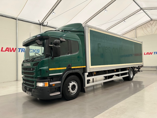 Scania P250 4×2 Sleeper Cab Box Van