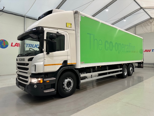 Scania P280 6×2 Rear Lift Day Cab Fridge Box Manual