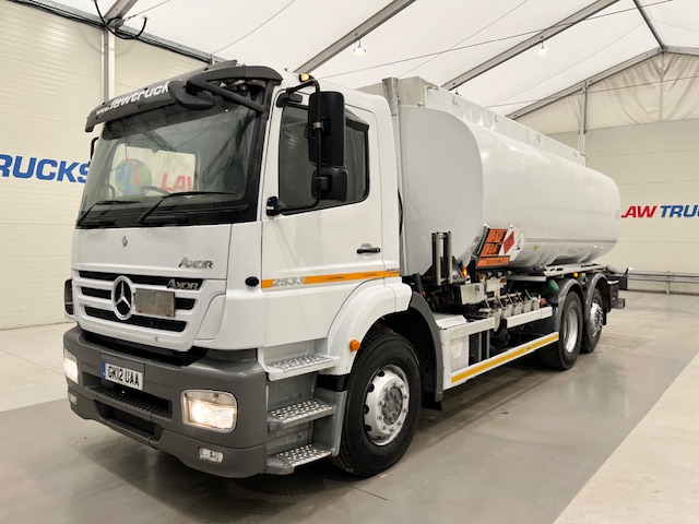 Mercedes Axor 2533 6×2 20000 Litre Tanker