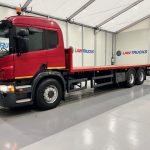 Scania P320 6×2 10 Tyre Rear Lift Flatbed - thumbnail