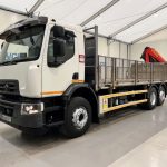 Renault C320 6×2 Day Cab Dropside with Crane - thumbnail