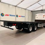 Scania R420 10 Tyre Rear Lift Flatbed - thumbnail