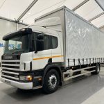Scania P94 230 Sleeper Cab Curtainsider - thumbnail