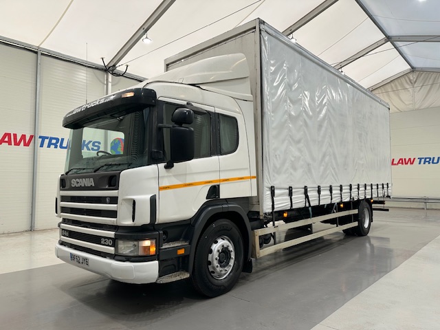 Scania P94 230 Sleeper Cab Curtainsider