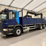 Scania P280 6×2 Rear Lift Dropside Brick Grab - thumbnail