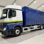 Mercedes Actros 2530 6×2 Sleeper Cab Curtainsider - thumbnail
