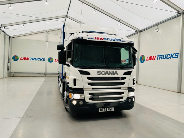 Scania P250 4×2 Sleeper Cab Box Van Manual