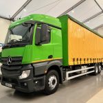 Mercedes Actros 2536 6×2 Sleeper Cab Curtainsider - thumbnail