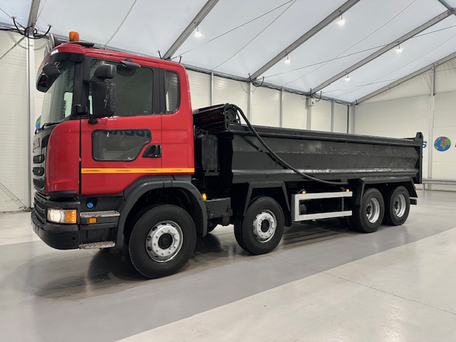 Scania G410 8×4 Sleeper Cab Steel Tipper