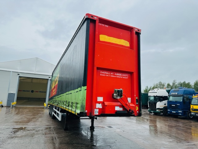 Don Bur Tri Axle 4.88m Curtainsider Trailer