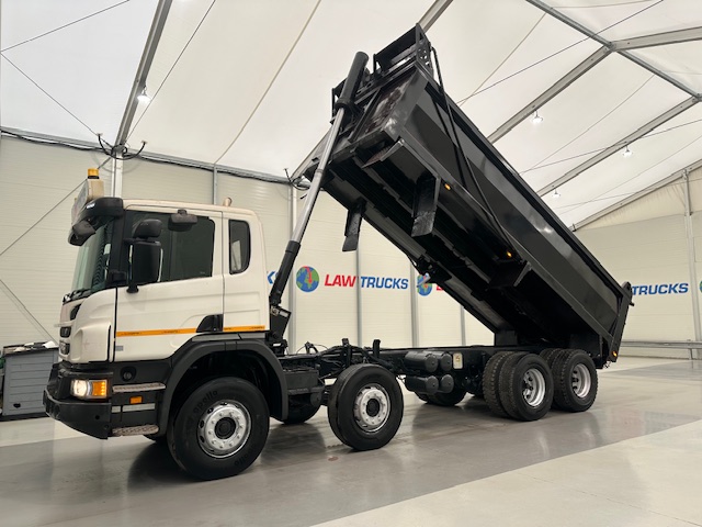 Scania P360 8×4 Rest Cab Steel Tipper