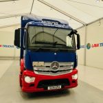 Mercedes Actros 1824 Day Cab Curtainsider - thumbnail
